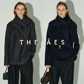 奢润精纺超细110s羊毛双面呢上衣 安上THE AES｜百年一触 三角巾