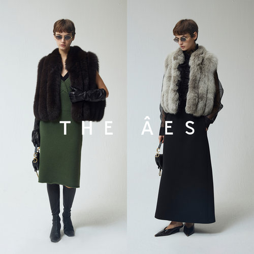 安上THE AES｜璀璨VTG狐狸毛皮毛一体马甲经典臻藏 奢逸之美绽放