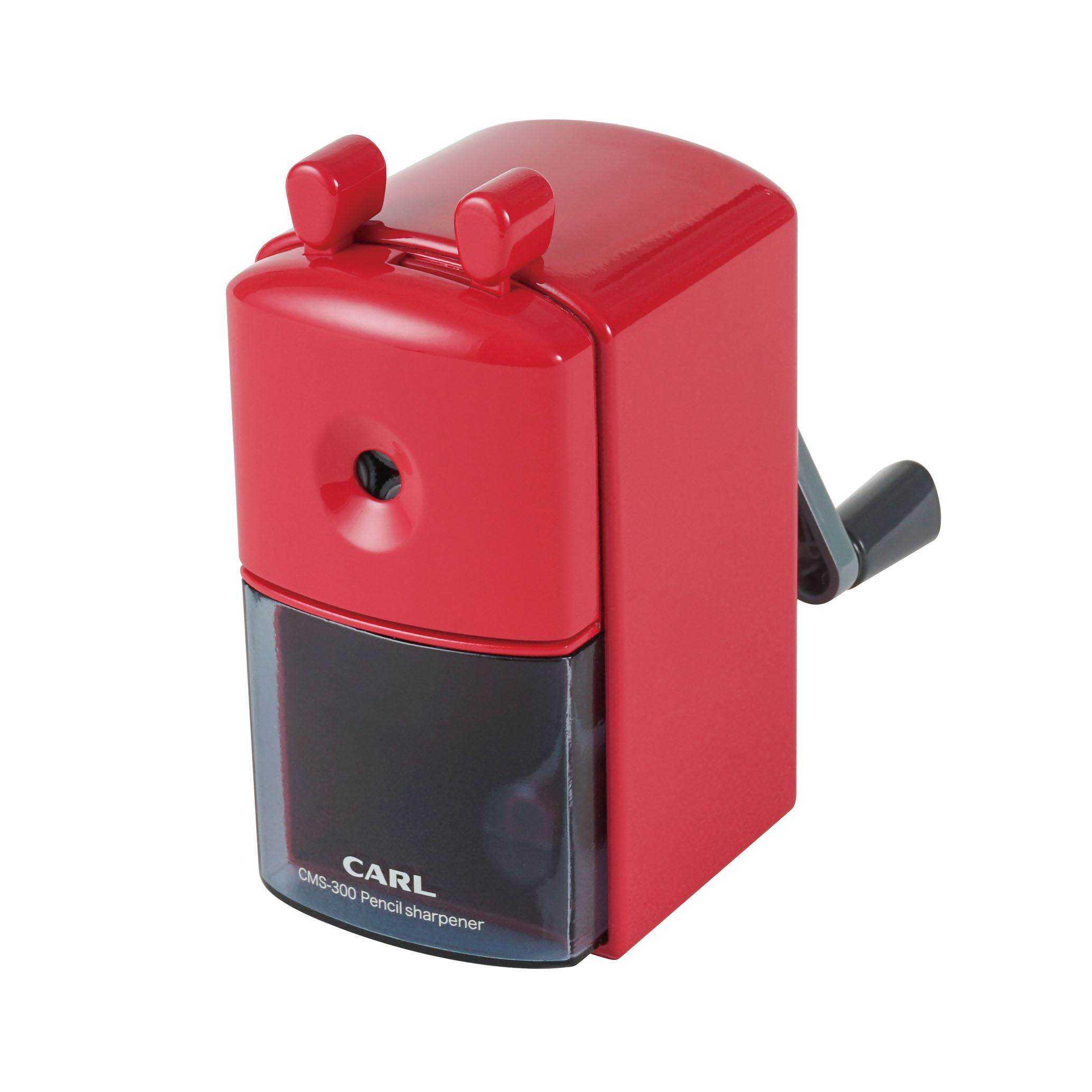 日本咖路CARL CMS-300削笔器卷笔刀铅芯去除功能削笔器不堵塞铅芯