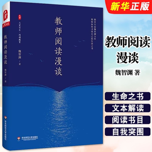 正版教师阅读漫谈 大夏书系阅读教育 魏智渊 华东师范大学 教师专业发展阅读方法论建议一本通 中小学教师教学用书培训教材教程书