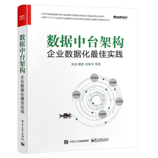 正版数据中台架构 企业数据化实践 商业创新数据体系建设运营管理 电子工业出版社 数据中台建设质量提升教程阿里巴巴中台战略教程