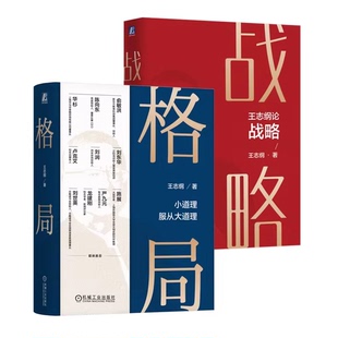 正版全套2册 格局 王志纲论战略 关键阶段的重大抉择 机械工业 企业管理战略地图 认知战略分析战略制定战略实践教你制胜战略教程