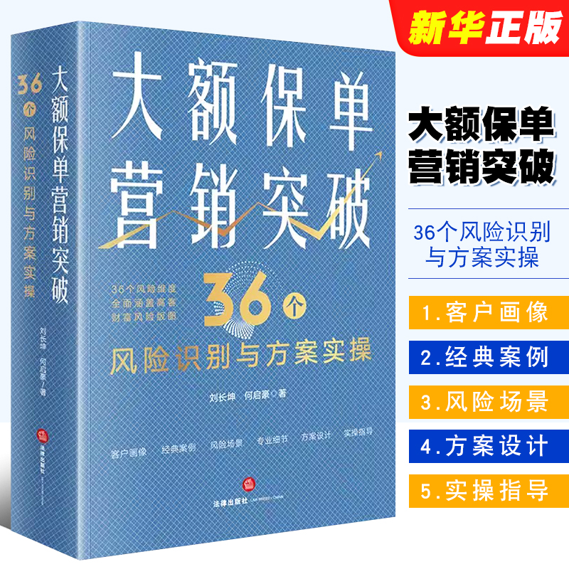 正版大额保单营销突破 36个风险识别与方案实操 法律出版社 保险法税法公司法家事法 继承权公证家族保险金信托 财富保全教材教程