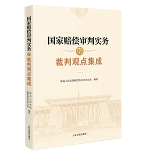 正版国家赔偿审判实务与裁判观点集成 人民法院出版社 审判法官司法机关人员律师法律实务办案指南 国家赔偿制度理论研究审判读本