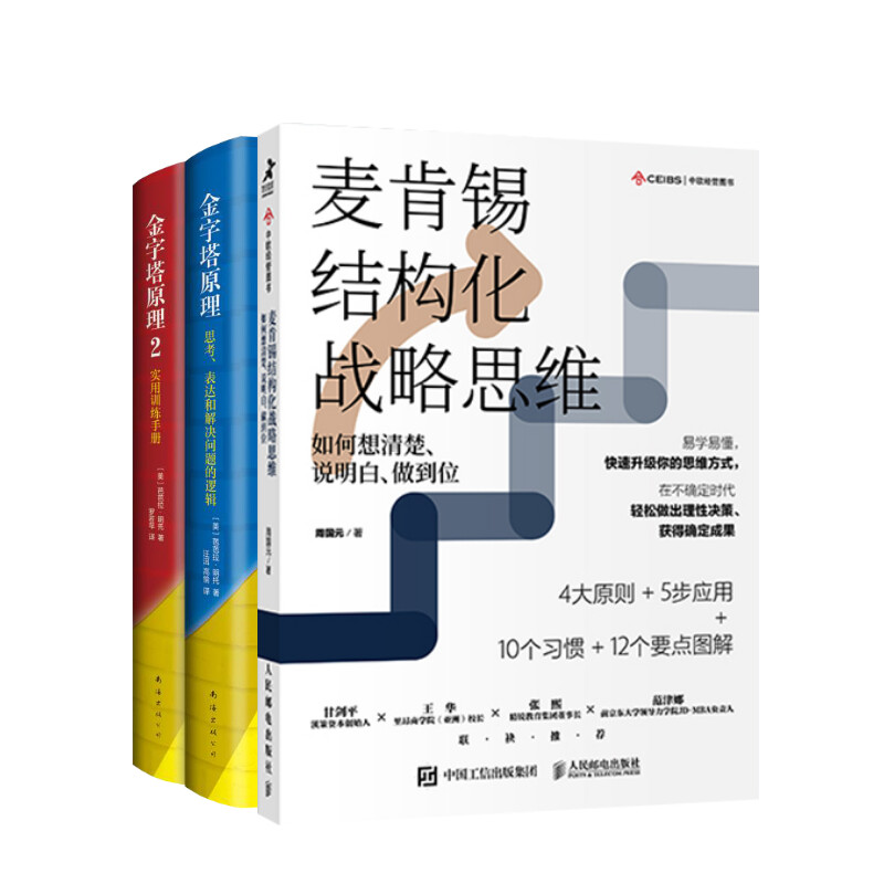 金字塔原理大全集+麦肯锡结构化战略思维 南海出版公司等