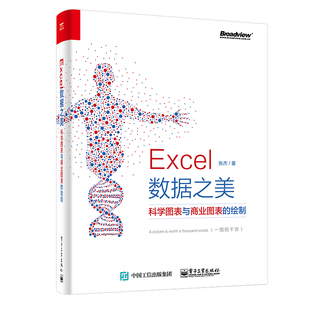 正版Excel数据之美 科学图表与商业图表的绘制excel函数公式大全 电子表格制作基础教程 电子工业出版社 计算机零基础入门书籍