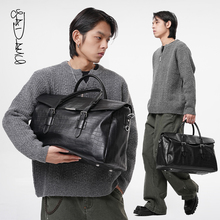 外出短途行李袋旅行包男款大容量女斜挎手提包便携出差健身飞机包