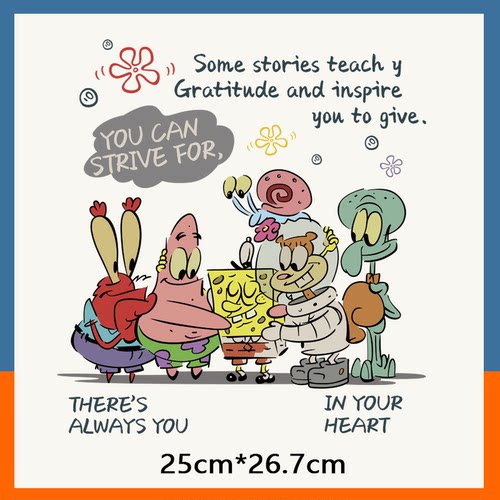 海绵宝宝章鱼哥动画人物卡通图案