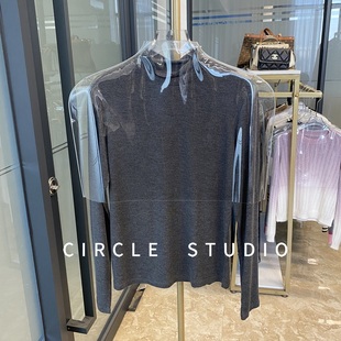 暖皮黑科技 肌底T 轻羽羊绒混纺美雅碧半高领锁温保暖内搭打底衫