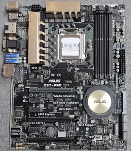 华硕Z97 机主板1150针支持3220 4570 4790kcpu处理器 PRO台式