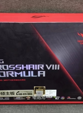 华硕CROSSHAIR VIII FORMULA AMD4锐龙3/4/5代cpu台式机主板C8F