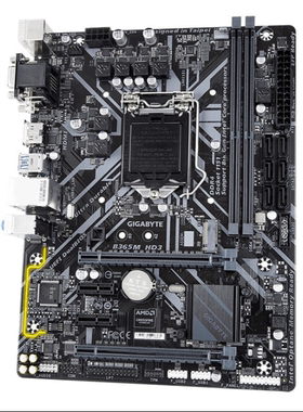 技嘉B365M HD3 1151台式机主板支持i58500i787009900cpu处理器