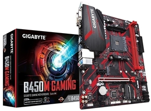 GAMING 台式 机主板AM4支持AMD 5800xcpu 技嘉B450M 5600g3700x