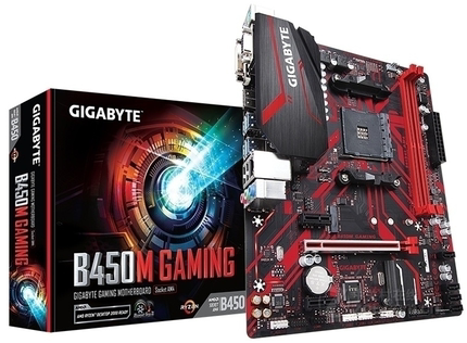 技嘉B450M GAMING 台式机主板AM4支持AMD R7 5600g3700x 5800xcpu
