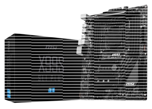 微星X99S SLI PLUS 2011v3支持i75960xE5-2699v3 2680v3cpu主板