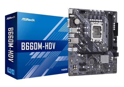 华擎B660M-HDV支持14代cpu