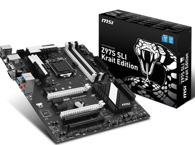 微星Z97S SLI Krait Edition银环蛇1150针支持i54460i747704790k