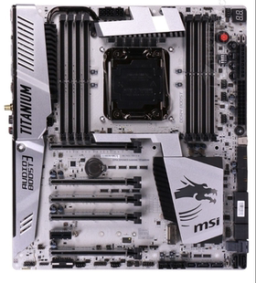 微星X99A XPOWER GAMING TITANIUM2011v3支持i75960xE5-2698v4cpu