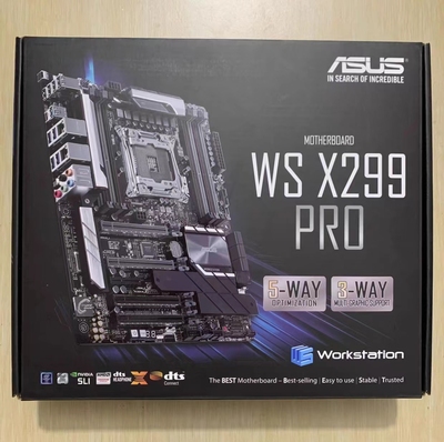 华硕WS X299 PRO台式机主板2066针支持i77800xi9 9900x10980xcpu