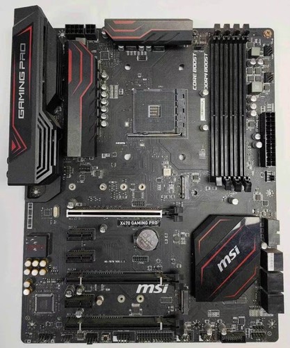 微星 X470 GAMING PRO主板am4支持1700 2600 3600 5950x内存