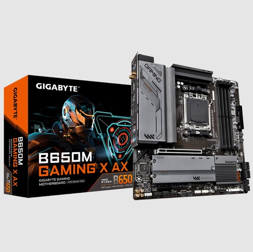 技嘉B650M gaming x AX小雕主板am5支持7800x 9950xcpu处理器
