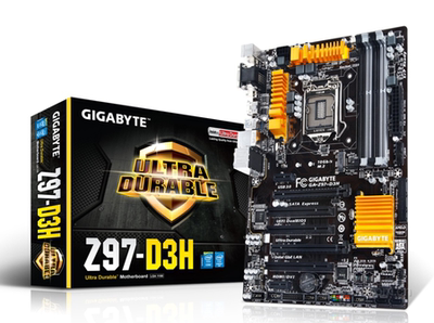 技嘉Z97-D3H主板支持4790kcpu