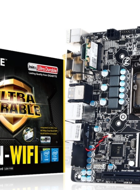 技嘉Z97N WIFI主板1150针itx支持i34130i54460i747704790kcpu包邮