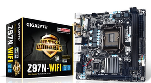 技嘉Z97N WIFI主板1150针itx支持i34130i54460i747704790kcpu包邮