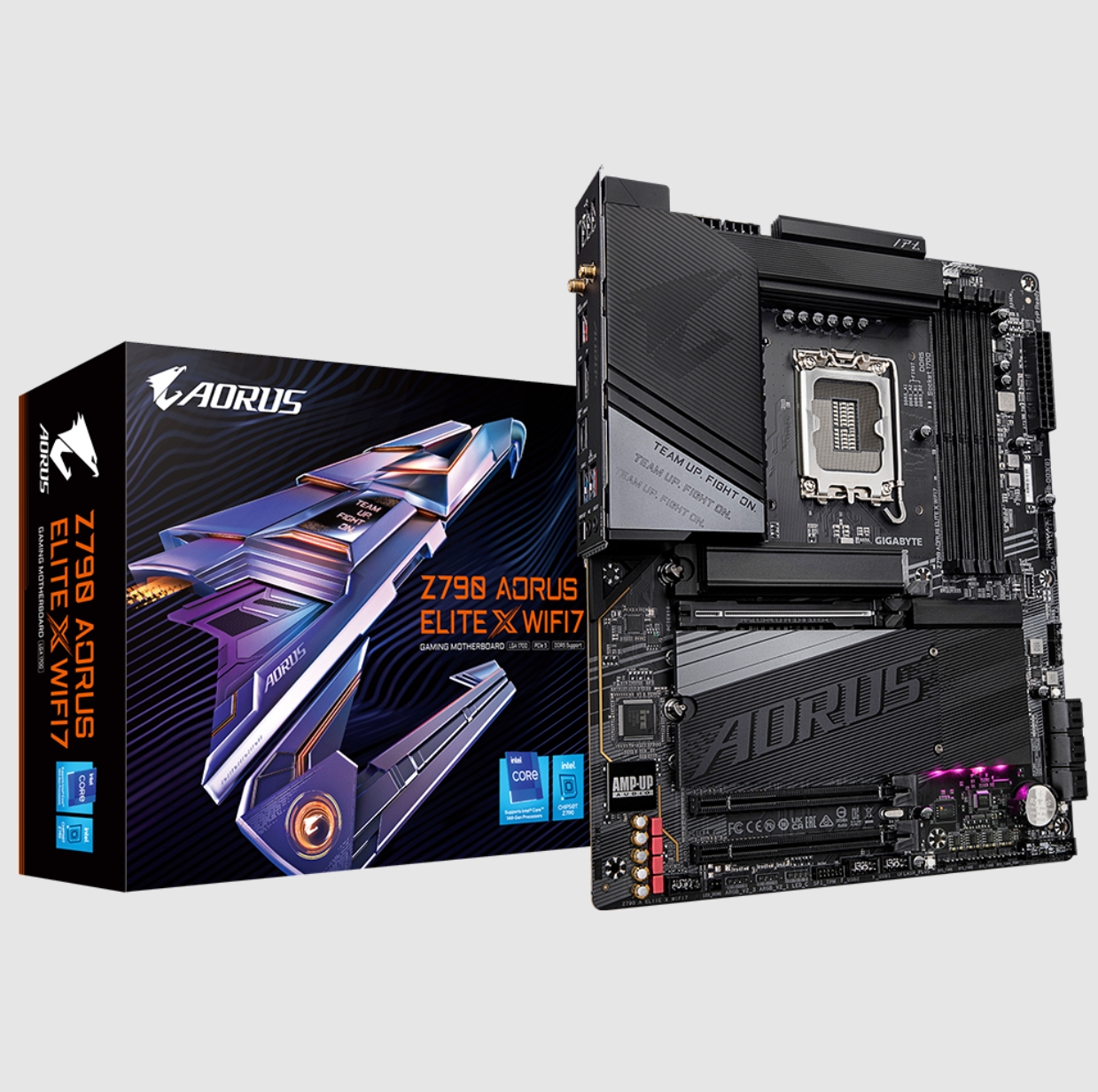 技嘉z790 aorus elite x wifi7主板d5内存1700支持12/13/14代cpu