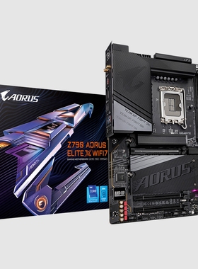 技嘉z790 aorus elite x wifi7主板d5内存1700支持12/13/14代cpu