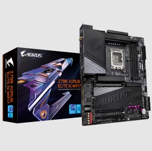 aorus elite wifi7主板d5内存1700支持12 14代cpu 技嘉z790