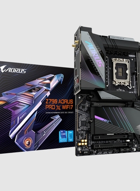 技嘉Z790 AORUS PRO X WIFI7小雕d5主板1700支持12/13/14代cpu