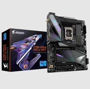 AORUS PRO WIFI7小雕d5主板1700支持12 14代cpu 技嘉Z790