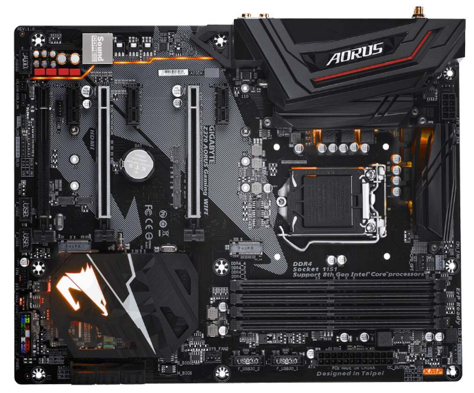 全新技嘉z370 aorus gaming wifi主板1151支持i38100i58600i79900