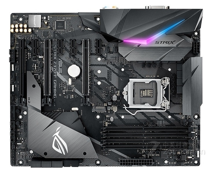 华硕rog strix z370-f gaming主板1151针支持i58600i78700kcpu