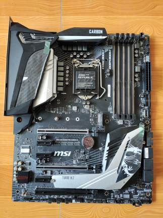 微星Z390 GAMING PRO CARBON AC暗黑主板1151支持i787009900kcpu