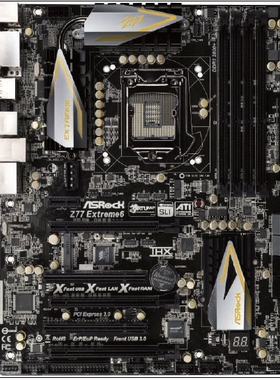 华擎Z77extreme6台式机主板1155支持i321203220i53470i73770kcpu
