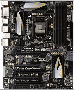 机主板1155支持i321203220i53470i73770kcpu 华擎Z77extreme6台式