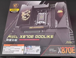 微星MEG X870E GODLIKE超神主板am5支持7800x 9950x 9800X3D cpu