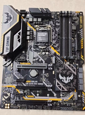 华硕TUF Z370 PRO GAMING主板1151针支持8700 9700 9900kf cpu
