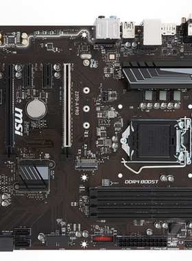 微星Z370-A PRO主板1151针支持i38350i58600i78700kcpu处理器