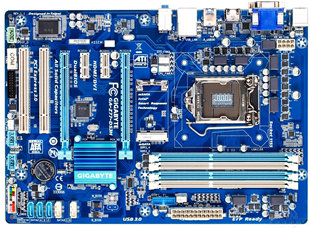 技嘉Z77 机主板1155针支持i321203220i53470i73770kcpu DS3H台式