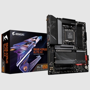 技嘉b650 AORUS ELITE AX小雕主板支持7800x 7950x 9950xcpu