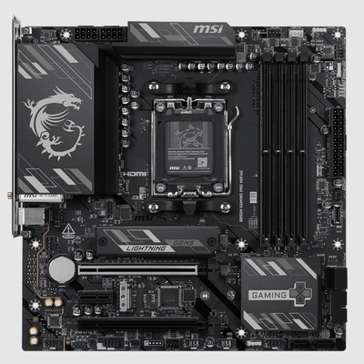 微星B850M GAMING PRO WIFI6主板am5支持7800x 9700x3d 9950xcpu