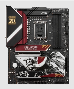 微星Z790 EDGE Monster hunter edition主板支持12/13/14代处理器