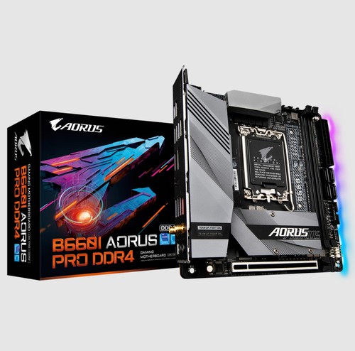 技嘉B660I AORUS PRO ddr4主板1700针支持12/13/14代CPU处理器