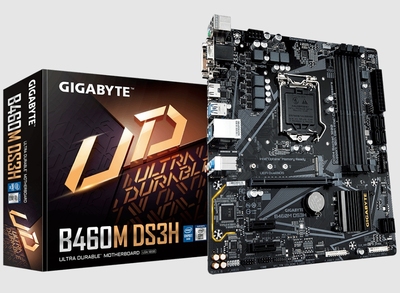 技嘉B460MDS3H支持10代cpu