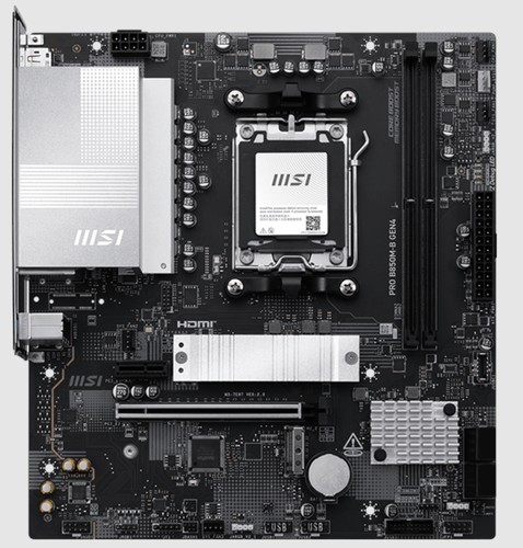 微星b850m b gen4主板am5支持7800x 9700x3d 9950xcpu处理器