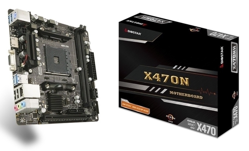 映泰X470NHitx支持5代锐龙cpu