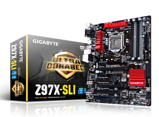 SLI主板1150针支持i34130i54460i747704790kcpu处理器 技嘉Z97X